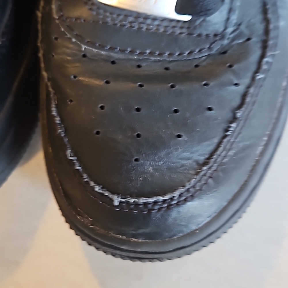 Nike Air force one black youth sneakers - Picture 3 of 11